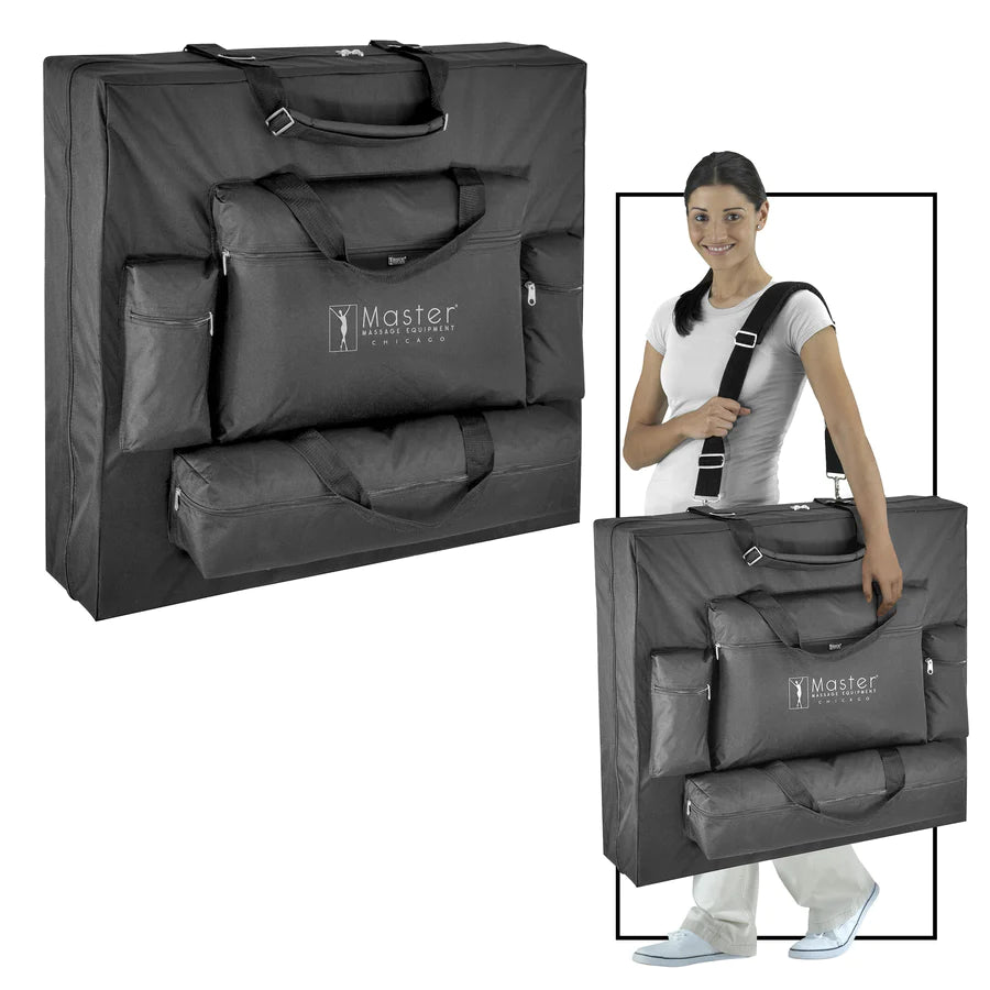 Master Massage 31" MONTCLAIR Salon Portable Massage Table Package with Therma - 25256