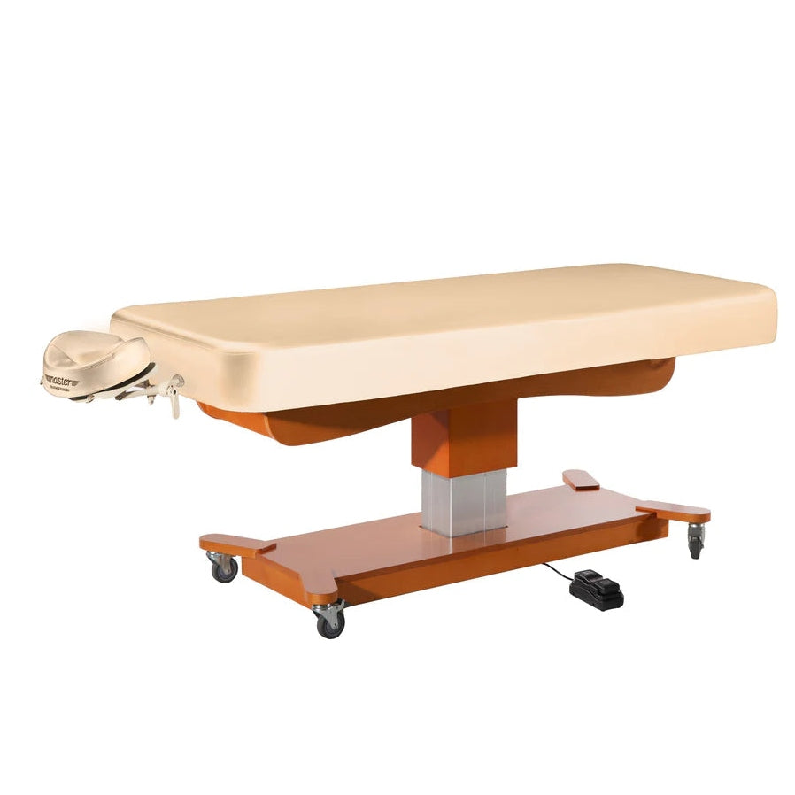 Master Massage Maxking Comfort Electric Lift Massage Bed - Cream D23123