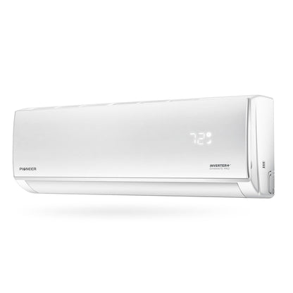 Pioneer Diamante Pro 12,000 BTU 20 SEER2 115V High-Wall Ductless Mini-Split Air Conditioner Inverter Heat Pump with 16 Ft. Kit - WYT012ALSI20RL