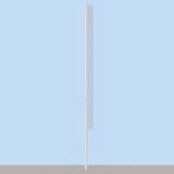Jaypro Softball Foul Poles - 40' Professional Surface Mount - SBFP-40SM