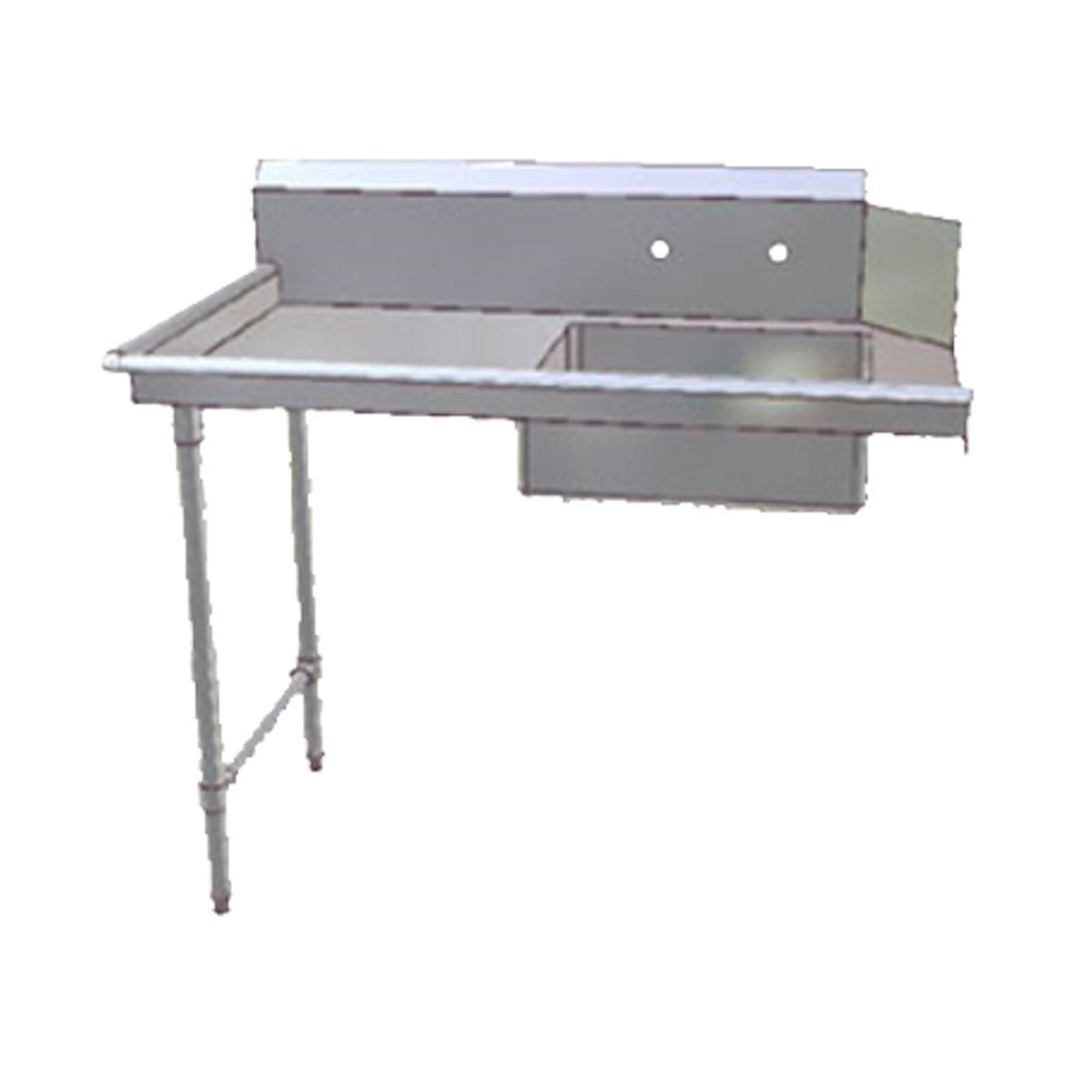 John BoosSoiled Straight 36" W x 30" D Dishtable, Pre-Rinse Sink -  JDTS-20-36L