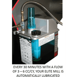 JET Elite ETM-949 Mill with 3-Axis ACU-RITE 203 Quill DRO and X-Axis JET Powerfeed - JT9-894118