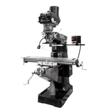 JET Elite ETM-949 Mill with 3-Axis Newall DP700 Quill DRO and X, Y-Axis JET Powerfeeds - JT9-894164