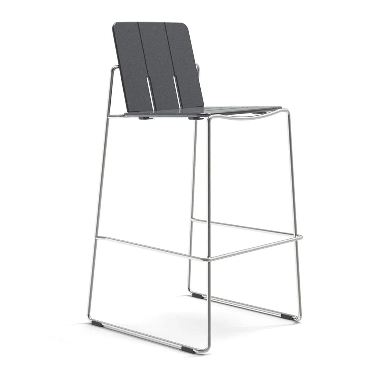 Loll Designs Keene Bar Stool - LL-KNE-BHS-MSS-CG