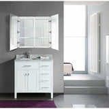 Krugg Kinetic 30″ x 30" LED Medicine Cabinet  with Dimmer & Defogger KINETIC3030 - Backyard Provider