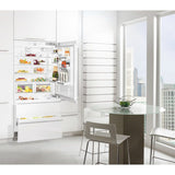 Liebherr 36" Built-in Right-Single Door Fridge 2-Drawer Freezer HCB 2080