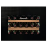 Liebherr Built-in Fully Integrated Black Glass Wine Cabinet - HWGB 1803