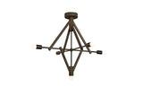 Workstead Lodge Chandelier Five - WS-LOD-C5-NO-HB-110