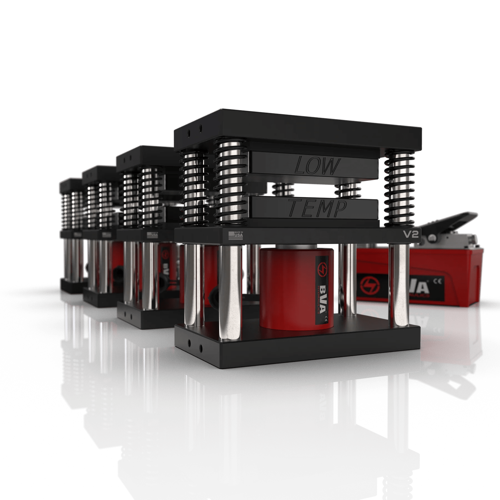 Lowtemp Industries V2 Medusa System Rosin Press - 4 Press