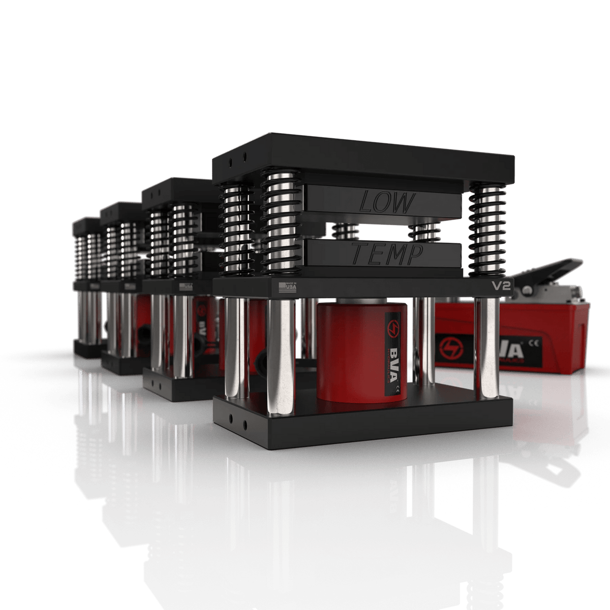 Lowtemp Industries V2 Medusa System Rosin Press - 4 Press