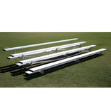 Bleacher Four Rows Low Rise Aluminum Bleachers
