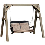 LuxCraft A-Frame Vinyl Swing Stand - VAFW