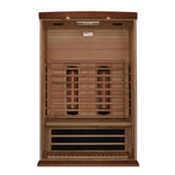Maxxus 2-Person Full Spectrum Near Zero EMF Under 2MG Infrared Sauna Red Cedar