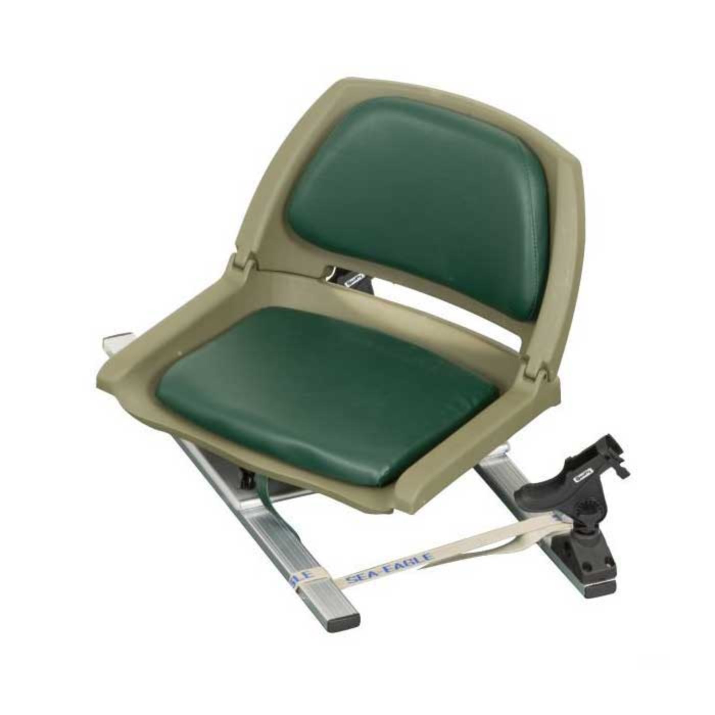 Sea Eagle FishSkiff 16 Inflatable Fishing Boat 2-Person Swivel Seat Canopy Package