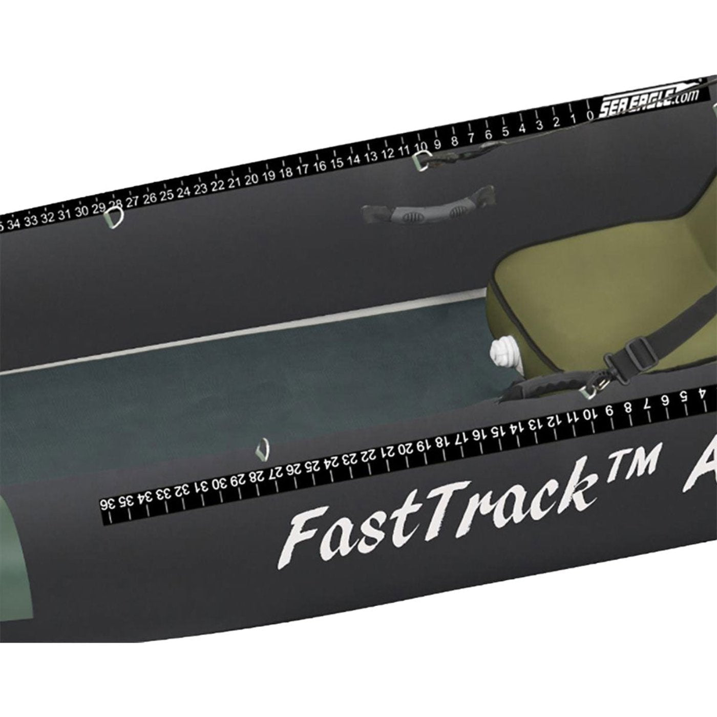 Sea Eagle FastTrack Angler 385FT Inflatable Kayak Swivel Seat Package