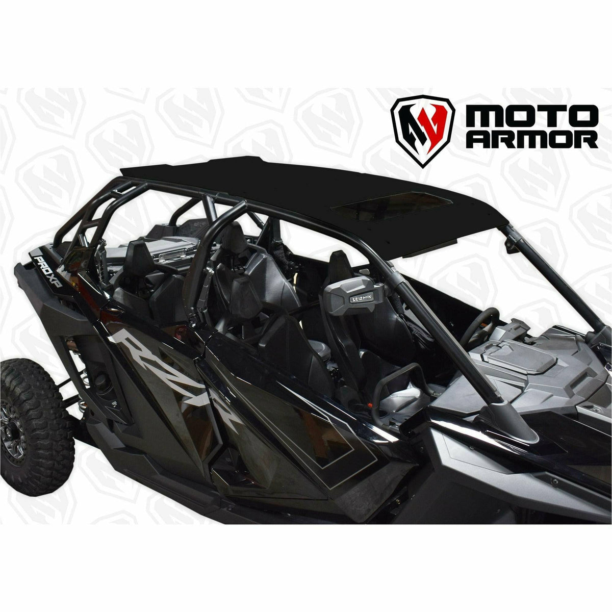 Moto Armor Polaris RZR Pro XP 4 / Turbo R 4 Aluminum Roof with Sunroof
