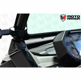 Moto Armor Polaris RZR Pro XP / Turbo R Dual Vented Glass Windshield - MA-RZPRO-WS-2V-GLS-BLK-C