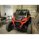 Moto Armor  Polaris RZR (2019+) Glass Windshield for CageWRX Baja Spec Cage - MA-CWBJ19-WS-GLS-BLK-C-N