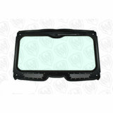 Moto Armor Honda Talon Vented Glass Windshield - MA-TLN-WS-GLS-BLK-C-Y