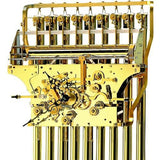 Kieninger Clock Movement with 9 Tube Tubular Chime - HTU 06