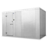 Nor-Lake Fast Trak 7' Wide (Door Side) Remote Outdoor Walk-In Cooler-Freezer Combo 8'7" H - NL71287ODCOMBO