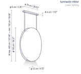 Bover Noren S/100 LED Dimmable Pendant - 11660210197U