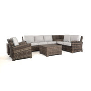 North Cape Lakeside Sectional Deep Seating Set (7 Piece Set)