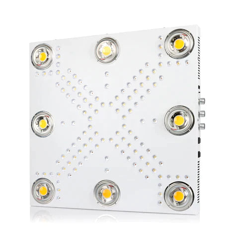 Optic LED Optic 8+ Gen3 Dimmable LED Grow Light 700w UV/IR 3500k COBS 120 Degree Lenses