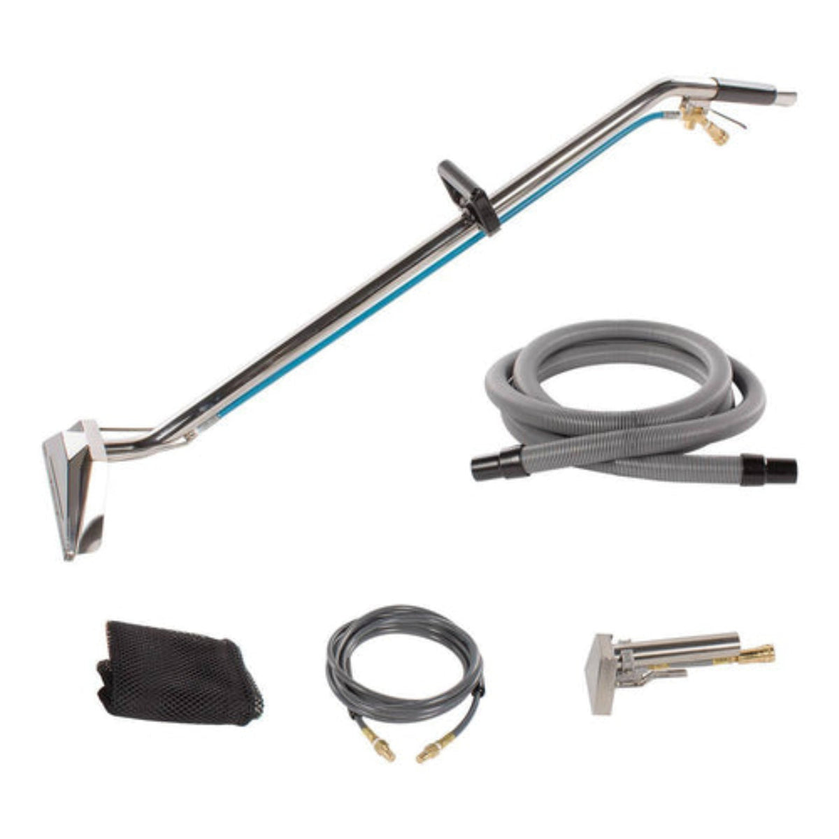 Pacific Floorcare SCE-11 Self-Contained Extractor Upholstery Tool & Drag Wand Accessory Kit - PAC-F637W