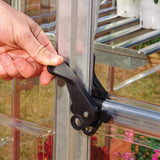 Palram Canopia | 6x4 Ft Hybrid Greenhouse Kit Green With 0.8mm Polycarbonate Glazing - HG5504G