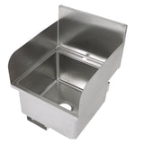 John Boos  Wall Mount Pro-Bowl Hand Sink with Left and Right Side Splashes - PBHS-W-1616-SSLR