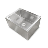 John Boos PBMS2424-12 Floor Mounted Mop Sink - JBPBMS242412