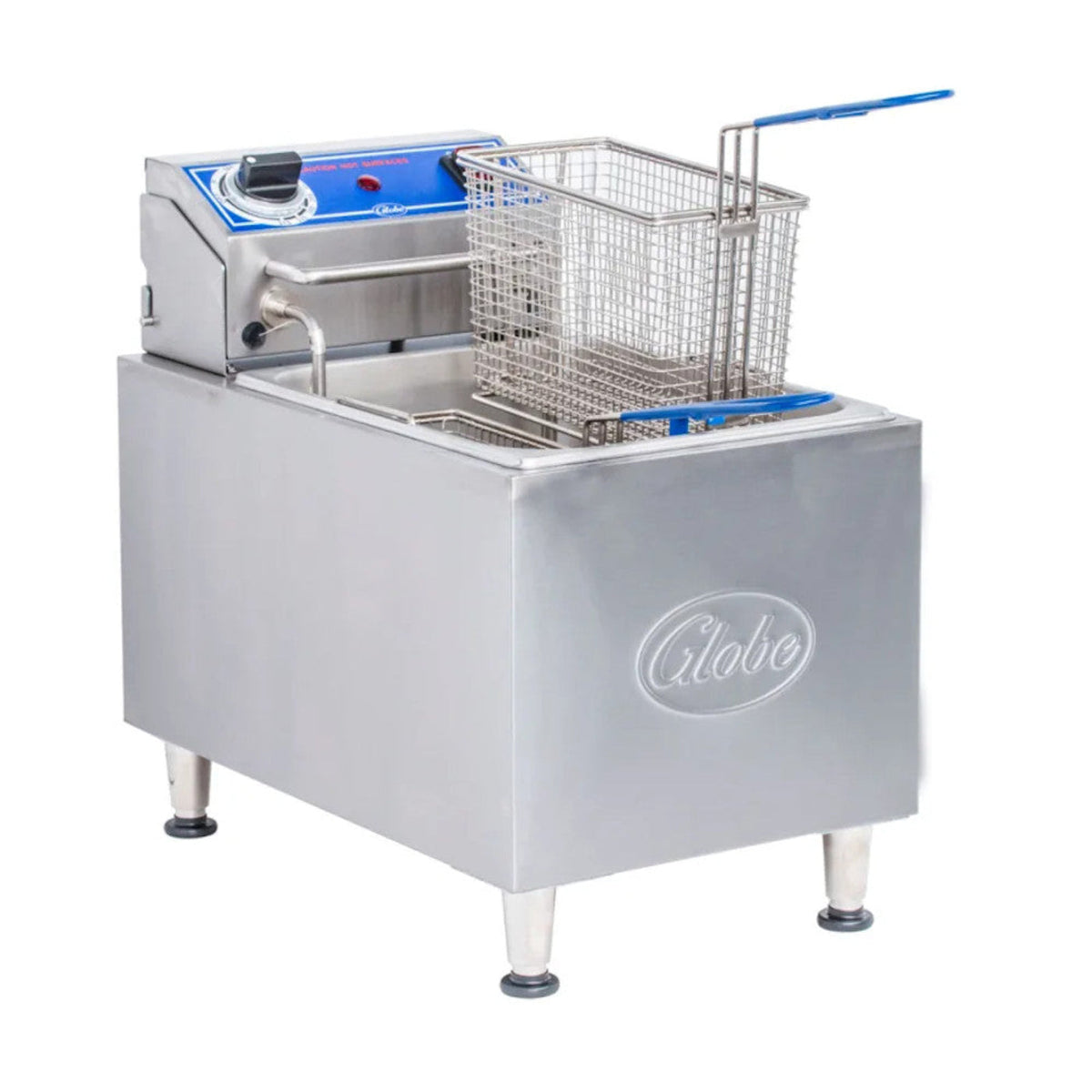 Globe PF16E 16 lb. Electric Countertop Fryer - GLPF16E