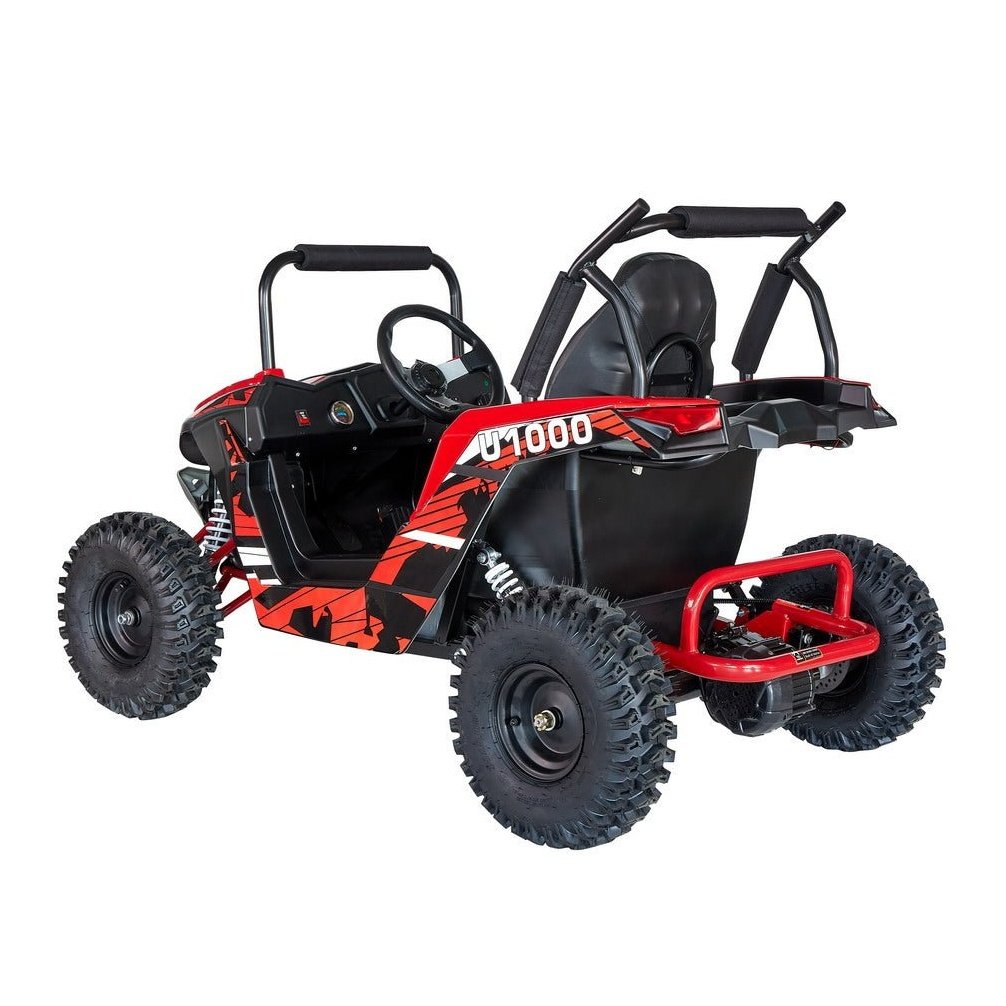 PFW U1000 48V Hydraulic Disk Brakes Kids Electric Utility Vehicle UTV