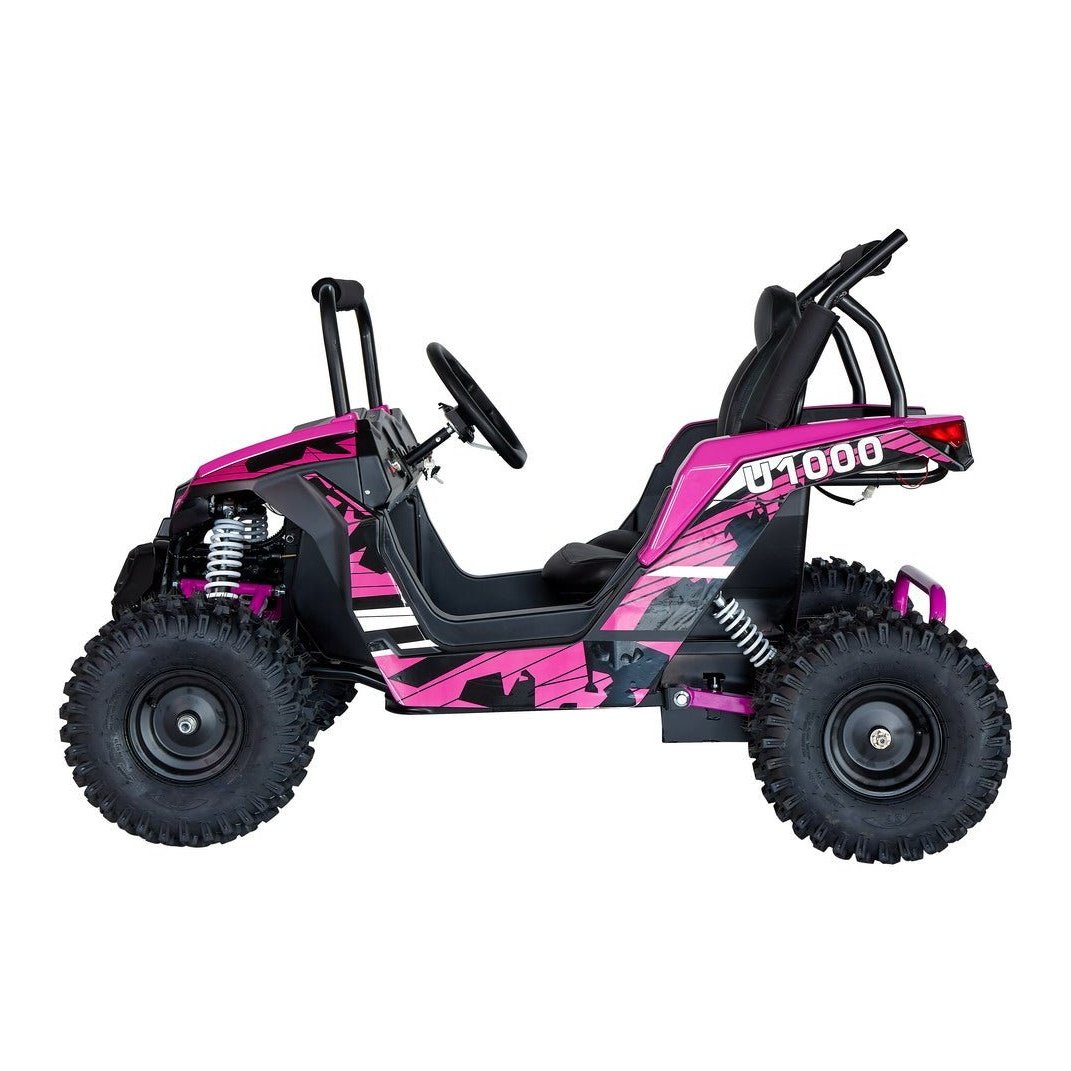PFW U1000 48V Hydraulic Disk Brakes Kids Electric Utility Vehicle UTV