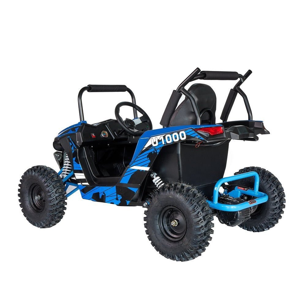 PFW U1000 48V Hydraulic Disk Brakes Kids Electric Utility Vehicle UTV