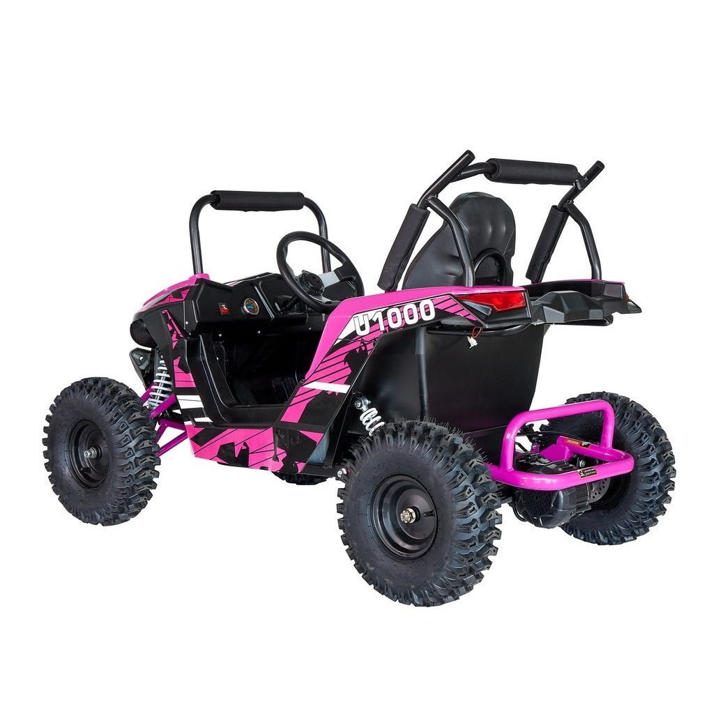 PFW U1000 48V Hydraulic Disk Brakes Kids Electric Utility Vehicle UTV