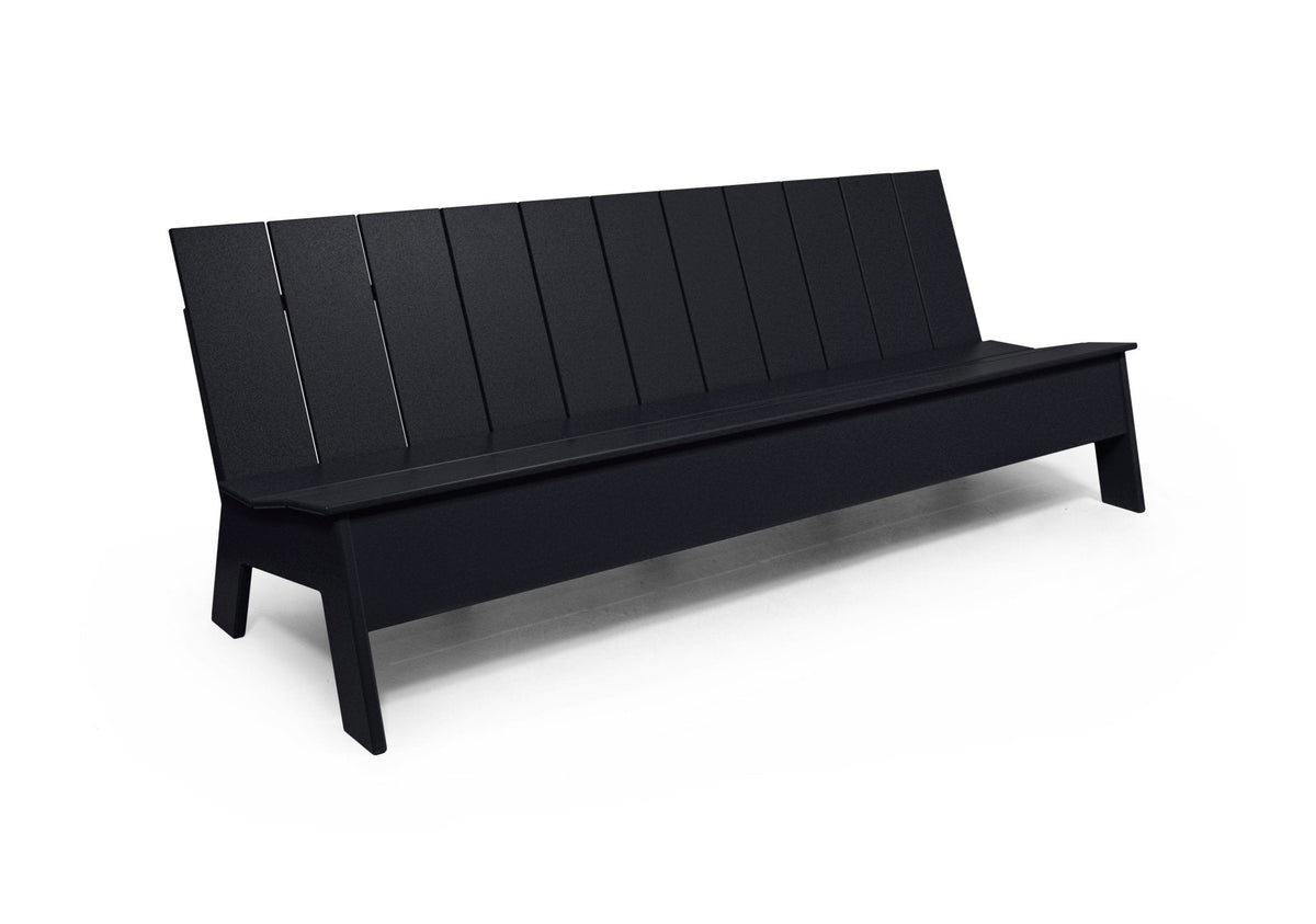 Loll Designs Picket 7' Bench - Low Back - PK-LB7-BL
