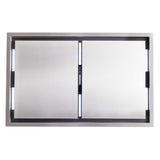 Proline Ceiling Flush Range Hood in 42 inches wide, 1200 CFM, Stainless Steel Finish - PLFI Flush Mount Island Pro.42