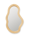 Ferm Living Pond Rattan Mirror - Medium - 1104270053