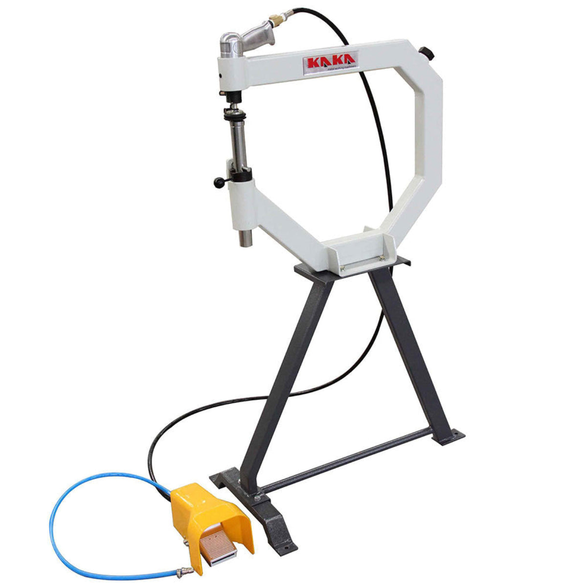 Kaka Industrial PPH-500 Pneumatic Planishing Hammer, 19.6" Throat, Steel Frame – 192101