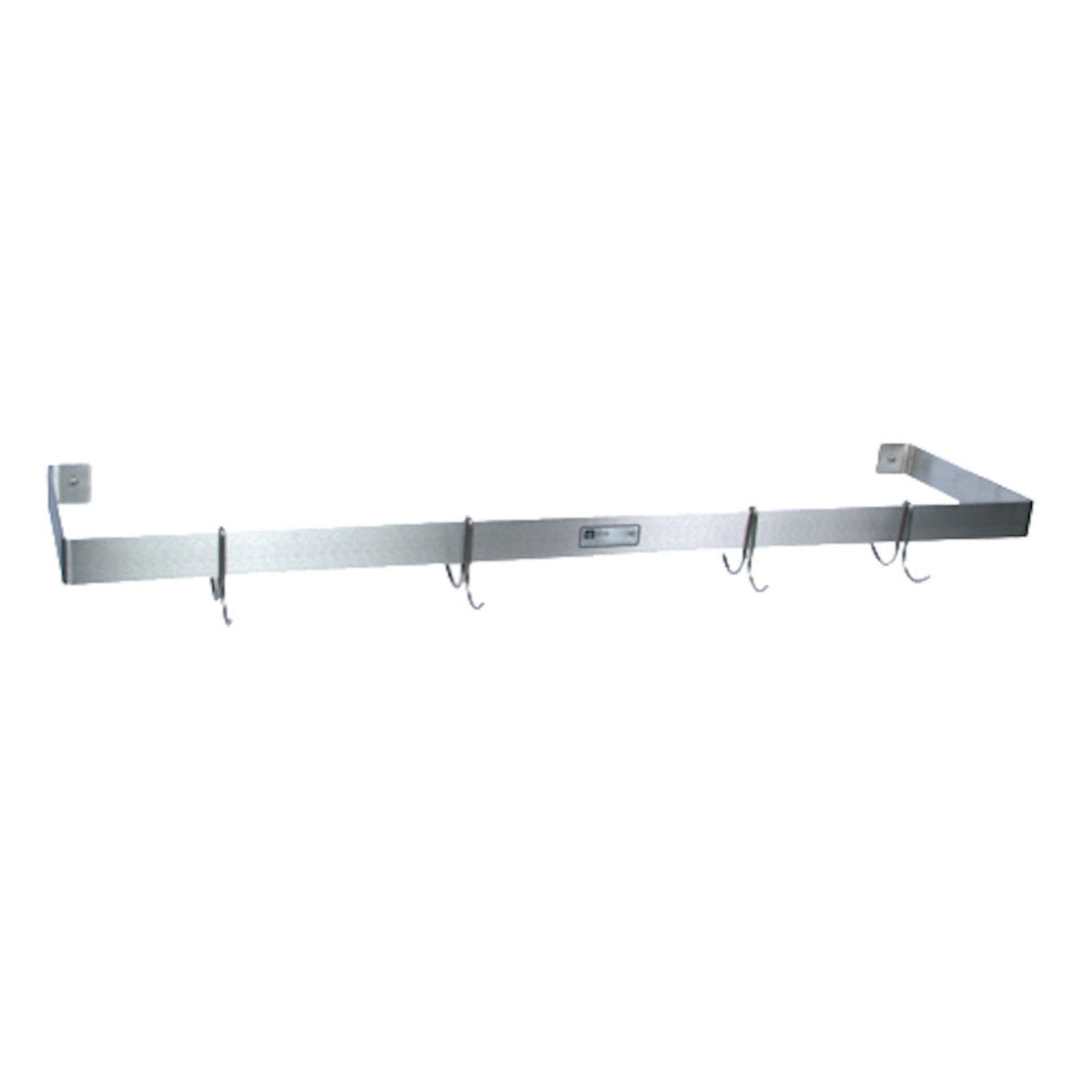 John Boos PRW15 Wall Mount 120" Single Bar Pot Rack - JBPRW15