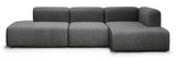 Bruunmunch Pump Chaise Lounge/ Center/ Endpart Sofa - 110-716342-HLD-116
