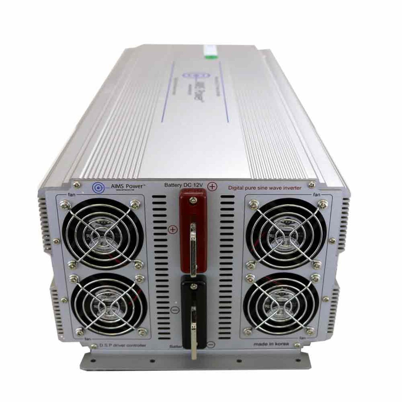 Aims Power 5000 Watt 12V Pure Sine Power Inverter - Industrial Grade