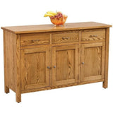 QW Amish Centre Collection 3 Door Buffet - QXIP-CE55