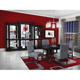 QW Amish Charmer Deluxe 3pc Sliding Door Curio - 747O-G0-2082