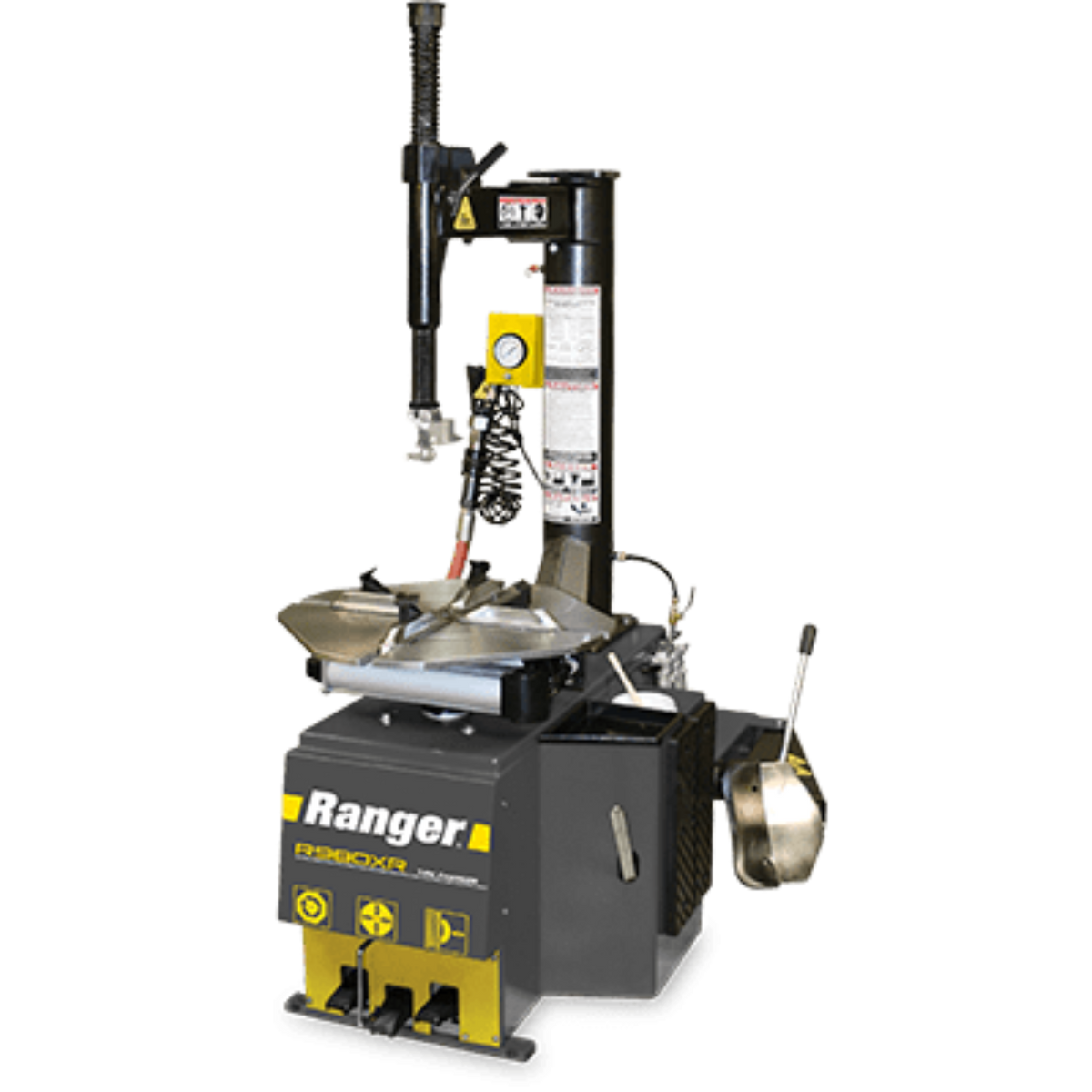 Ranger R980XR Swing-Arm Tire Changer 30" Capacity Gray-Yellow - 5140146