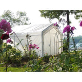 Rhino Shelter Greenhouse House Style 12’W x 12’L x 8’H - GH121208H