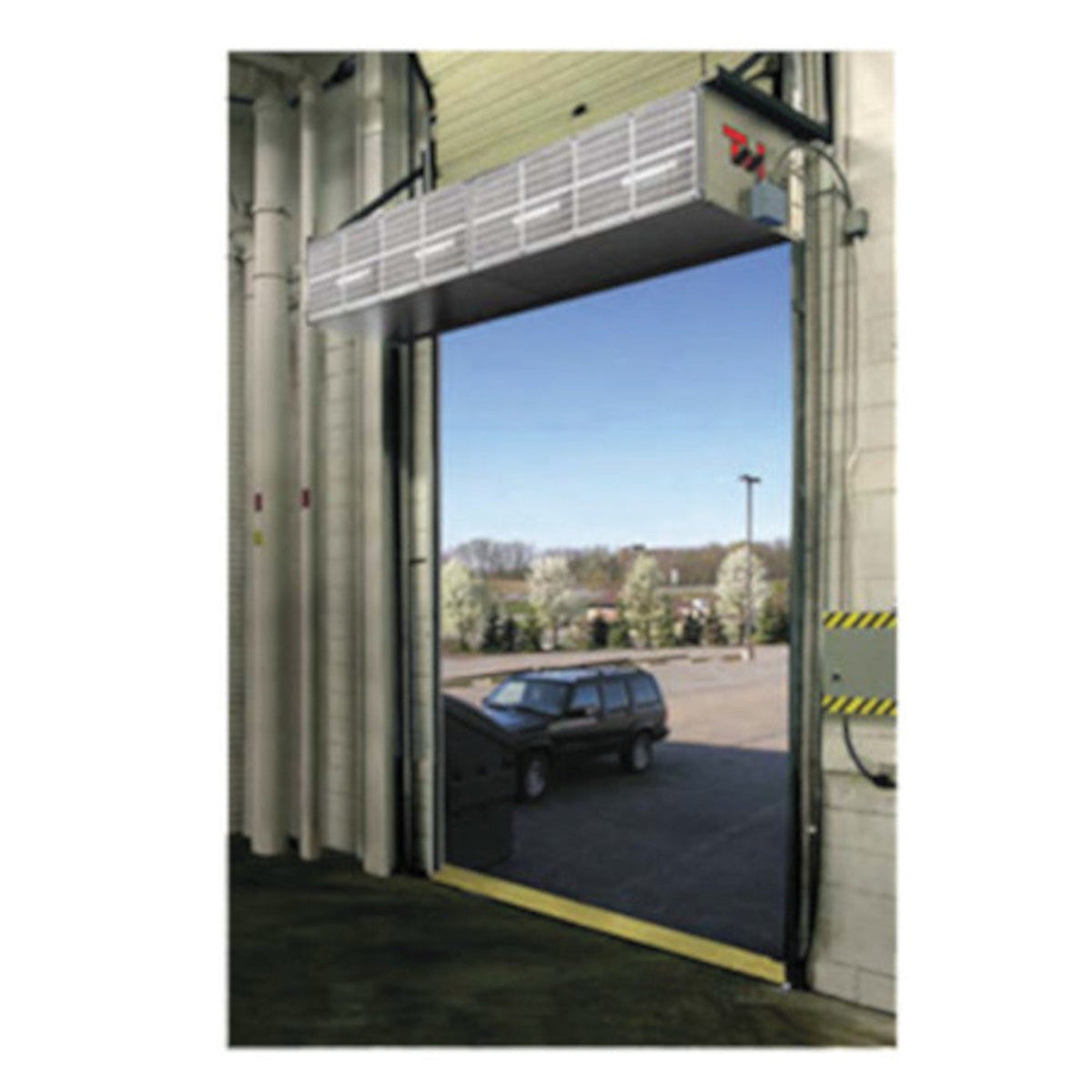Curtron S-HD-108-2 Heavy-Duty Industrial Air Curtain - CUSHD1082