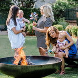 Seasons Fire Pits Vulcan Round Steel Fire Pit - 36CVulcan